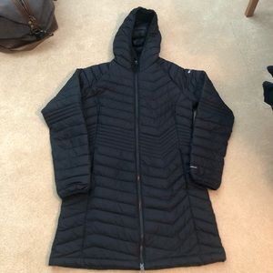 Black Columbia Winter Jacket Long